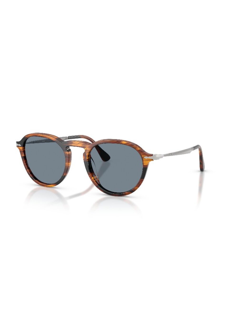 New Persol Unisex Sunglasses Blue Lens Acetate Frame PO3383S 123556 54